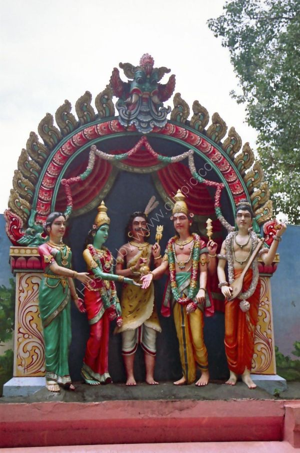 Detail of Hindu Shrine, Batu Caves, Kuala Lumpur